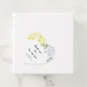 Bij dank je voor het hier zijn bedankjes labels (In situ)