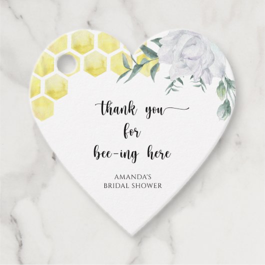 Bij dank je voor het zijn hier bedankjes labels (Voorkant)