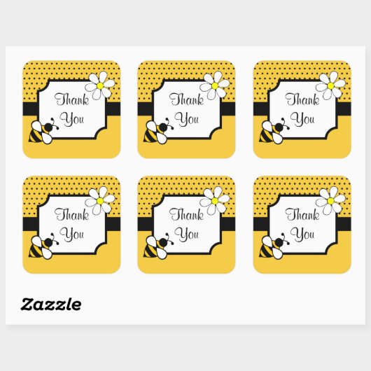 Bij Dank u Stickers (Vel)