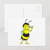 Bij Darts met Pijl Briefkaart (Voorkant / Achterkant)