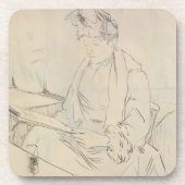 Bij de afkorting (potlood en inkt op papier) onderzetter (Voorkant)