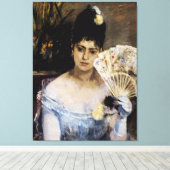 Bij de bal canvas afdruk (Insitu (Houten vloer))