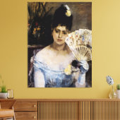 Bij de bal canvas afdruk (Insitu (Woonkamer))