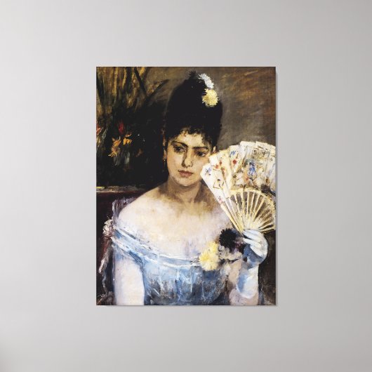 Bij de bal canvas afdruk (Voorkant)