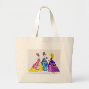 "Bij de bal" Canvas tas