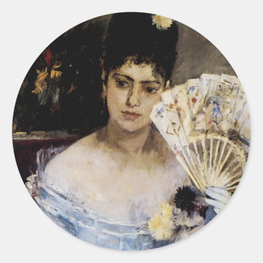 Bij de bal ronde sticker (Voorkant)