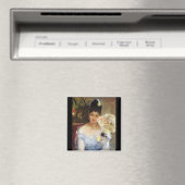 Bij de bal van Berthe Morisot Magneet (Insitu (Vaatwasser))