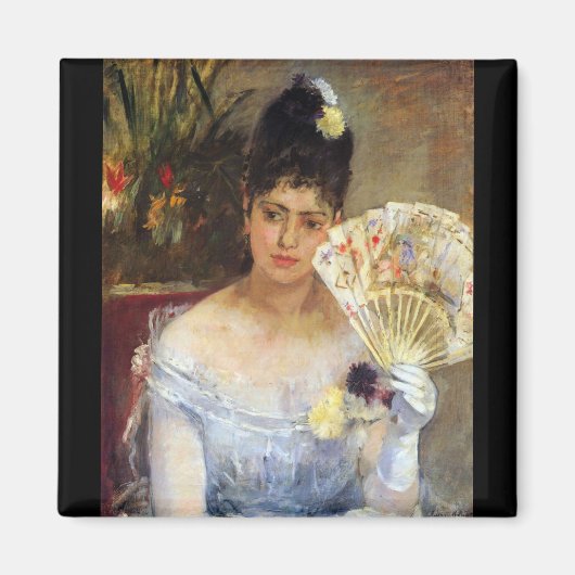Bij de bal van Berthe Morisot Magneet (Voorkant)