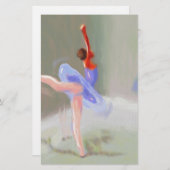 Bij de ballet briefpapier (Voorkant / Achterkant)