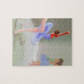 Bij de ballet legpuzzel (Horizontaal)