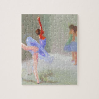 Bij de ballet legpuzzel
