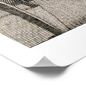 Bij de Bank, c.1800 (graving) Poster (Hoek)