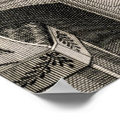 Bij de Bank, c.1800 (graving) Poster (Hoek)