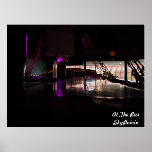 bij de bar poster