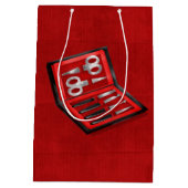 Bij de Barberwinkel Medium Cadeauzakje (Achterkant)