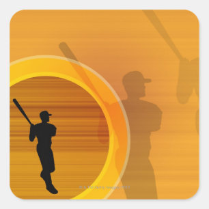 Bij de BBT Vierkante Sticker