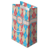 Bij de Beach Argyle Gift Bag Klein Cadeauzakje (Achterkant Gekanteld)