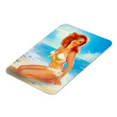 Bij de Beach Pin up Magneet (Linkerzijde)