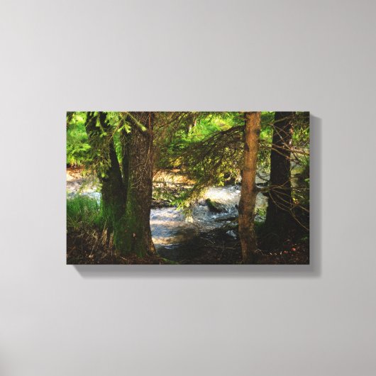 Bij de beek canvas afdruk (Voorkant)