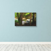Bij de beek canvas afdruk (Insitu (Houten vloer))