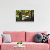 Bij de beek canvas afdruk (Insitu (Woonkamer))