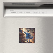 Bij de Bibliotheek - Blue Magnet (Insitu (Vaatwasser))