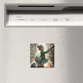 Bij de Bibliotheek - Green Magnet (Insitu (Vaatwasser))