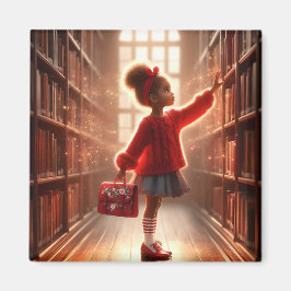 Bij de Bibliotheek - Rode Magneet