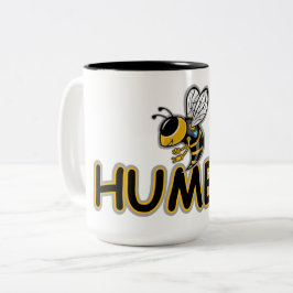 BIJ DE BIJEN TWEEKLEURIGE KOFFIEMOK