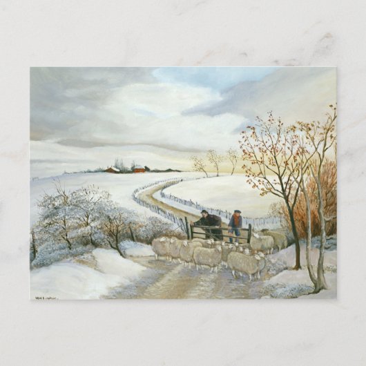 Bij de Boerderij poort Briefkaart (Voorkant)