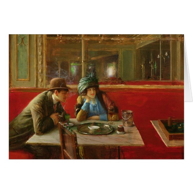 Bij de Cafe (Voorkant Horizontaal)