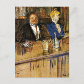 Bij de Cafe, de Klant en de Anemic Cashier Briefkaart (Voorkant)