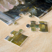 Bij de Cafe door Manet Impressionist Painting Legpuzzel (Zijkant)