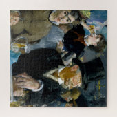 Bij de Cafe door Manet Impressionist Painting Legpuzzel (Horizontaal)