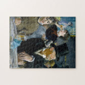 Bij de Cafe door Manet Impressionist Painting Legpuzzel (Horizontaal)