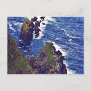 bij de Cliffs in the Slieve League in Ireland 3 Briefkaart