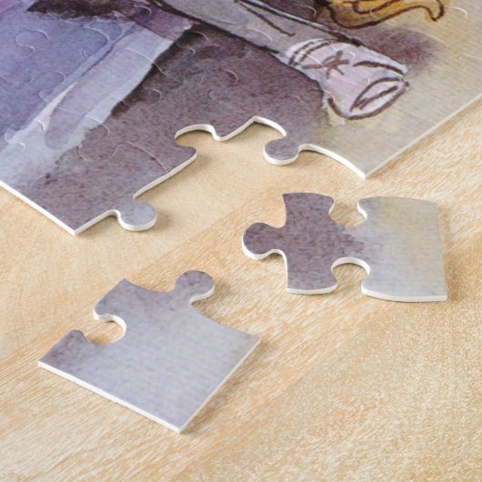 Bij de dierenarts legpuzzel (Zijkant)