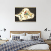 Bij de dood van Charles V 1551 Canvas Afdruk (Insitu (Slaapkamer))