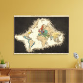Bij de dood van Charles V 1551 Canvas Afdruk (Insitu (Woonkamer))