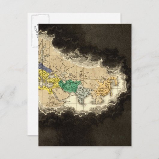 Bij de dood van Constantine 337 AD Briefkaart (Voorkant / Achterkant)