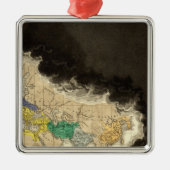 Bij de dood van Constantine 337 AD Metalen Ornament (Voorkant)