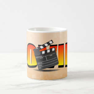 Bij de films koffiemok