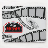 *Bij de films* Logo Mousepad Muismat (Voorkant)