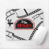 *Bij de films* Logo Mousepad Muismat (Met muis)