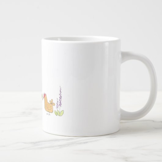 Bij de geboorte grote koffiekop (Rechts)