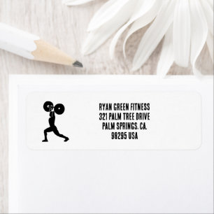 Bij de gymspleet Persoonlijke trainer Etiket