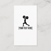 Bij de gymspleet | Persoonlijke trainer Visitekaartje (Voorkant)