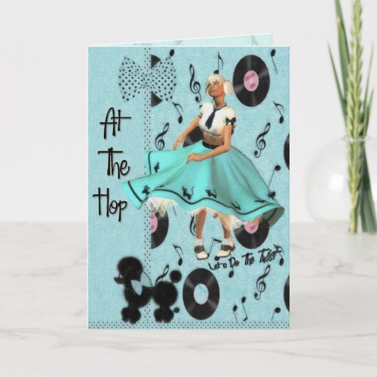 Bij de hop kaart (Voorkant)