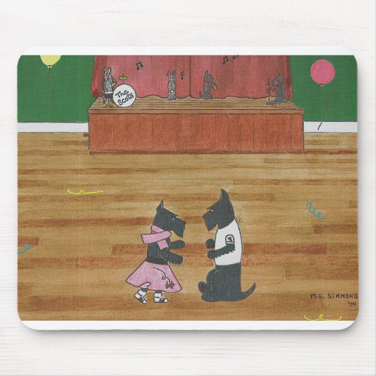 Bij de Hop-Scotch Muismat (Voorkant)