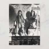 Bij de  illustratie Groene doos Briefkaart (Voorkant)